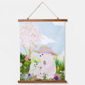 tijd samen hangend wandkleed (Voorkant)