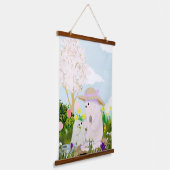 tijd samen hangend wandkleed (Gebogen)