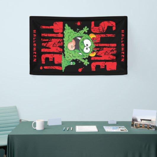 tijd spandoek (Beurs)