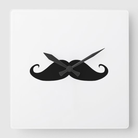 Tijd Stache Vierkante Klok (Voorkant)
