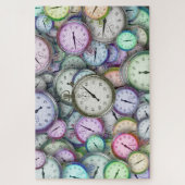 tijd stuk puzzel legpuzzel (Verticaal)