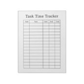 Tijd Taak Tracker Notitieblok (Linkerzijde)
