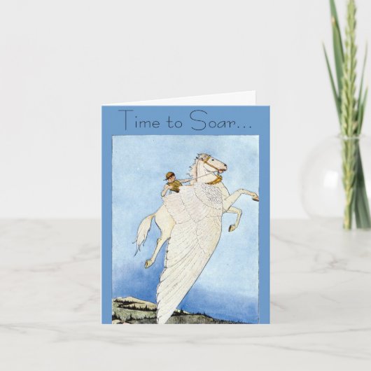 Tijd te stijgen… kaart (Voorkant)