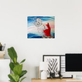 Tijd tegenhouden | Archief zware papierkwaliteit Poster (Thuiskantoor)