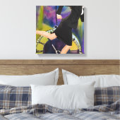 Tijd Tekort Canvas Afdruk (Insitu (Slaapkamer))