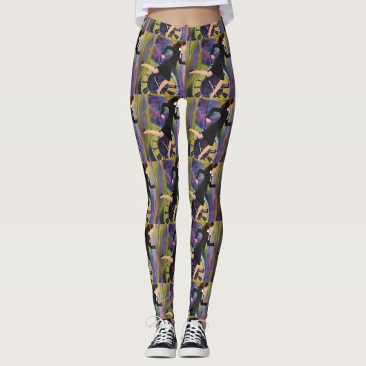 Tijd Tekort Leggings (Voorkant)