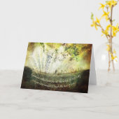 Tijd - The Edge van Eeuwigheid Kaart (Gele Bloem)