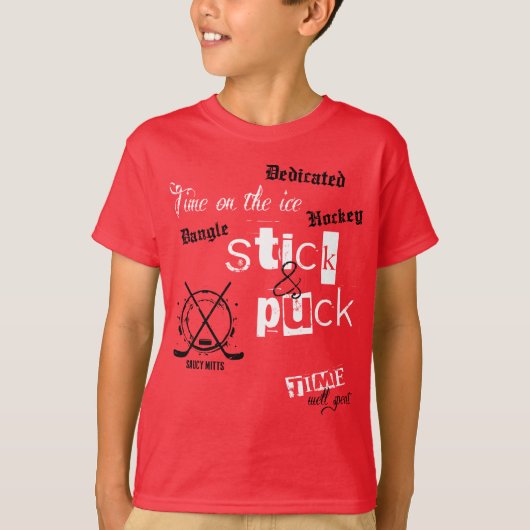 Tijd tikken en plukken t-shirt (Voorkant)