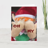 TIJD TOT CELEBRAAT **CHRISTMAS HOLIDAIRE SEIZOEN** KAART (Voorkant)