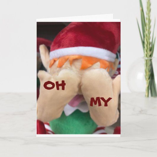 TIJD TOT CELEBRAAT **CHRISTMAS HOLIDAIRE SEIZOEN** KAART (Voorkant)