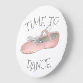 Tijd tot Dance Ballet Shoe Studio Ballerina Teache Grote Klok (Hoek)