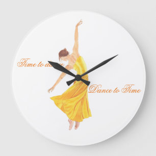 Tijd tot Dance/Dance to Time Clock Grote Klok