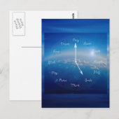 Tijd tot glimlachen briefkaart (Voorkant / Achterkant)