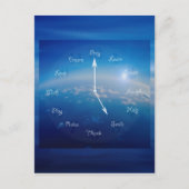 Tijd tot glimlachen briefkaart (Voorkant)