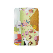 Tijd tot graaf - Farmyard Badmat (Voorkant Verticaal)