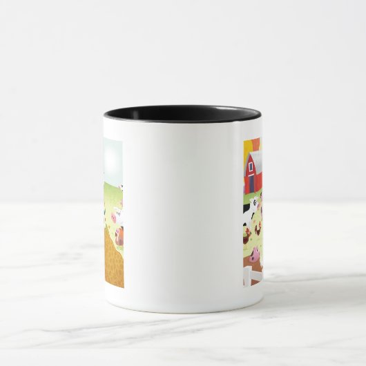 Tijd tot graaf - Farmyard Mok (Midden)