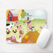 Tijd tot graaf - Farmyard Muismat (Met muis)