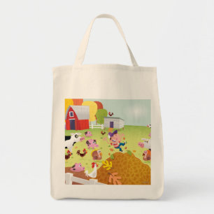 Tijd tot graaf - Farmyard Tote Bag