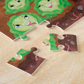 Tijd tot graaf legpuzzel (Zijkant)