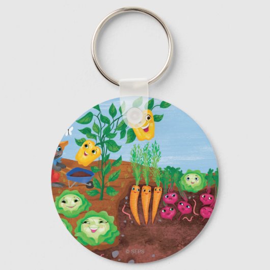 Tijd tot graaf sleutelhanger (Voorkant)