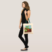 Tijd tot graaf-tuin tote bag (Voorkant (model))