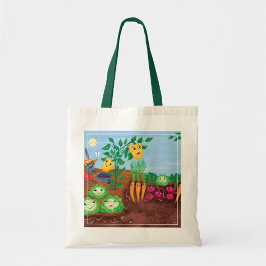 Tijd tot graaf-tuin tote bag (Voorkant)