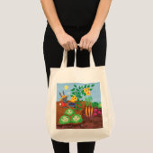 Tijd tot graaf-tuin tote bag (Voorkant (product))