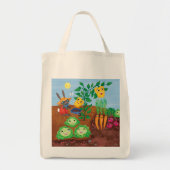 Tijd tot graaf-tuin tote bag (Voorkant)