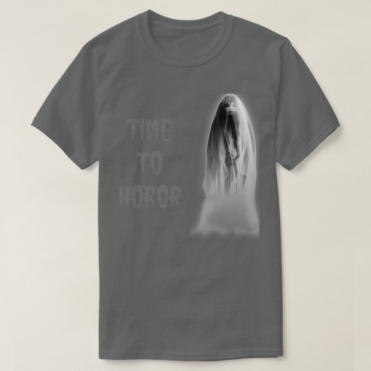 Tijd tot Horor Halloween T-shirt (Design voorkant)