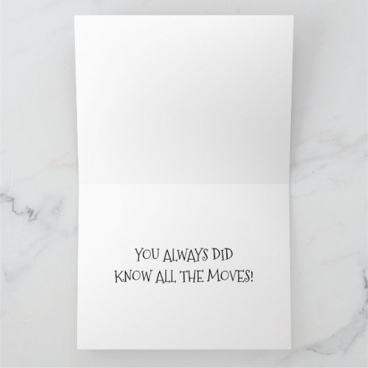 TIJD TOT ***RETIRE***-LET "ROCK AND ROLL" KAART (Binnen)