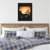 Tijd tot rust canvas afdruk (Insitu (Slaapkamer))