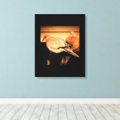 Tijd tot rust canvas afdruk (Insitu (Houten vloer))
