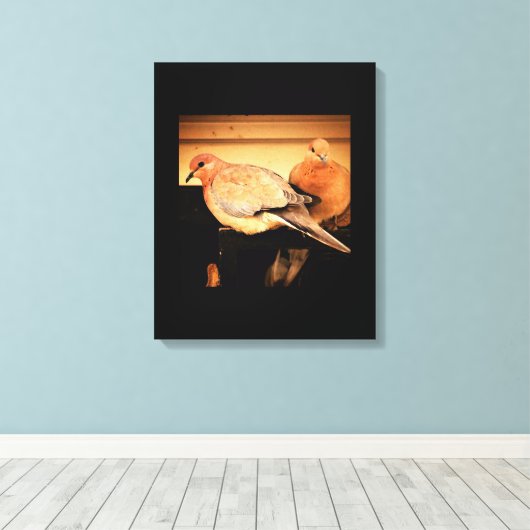 Tijd tot rust canvas afdruk (Insitu (Houten vloer))