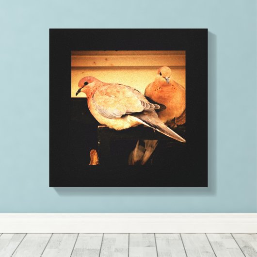 Tijd tot rust canvas afdruk (Insitu (Houten vloer))