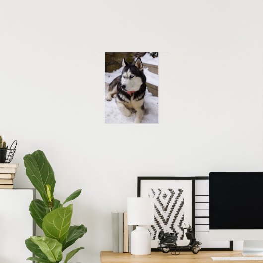 Tijd tot rust poster (Thuiskantoor)