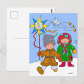 Tijd tot Sing Briefkaart (Voorkant / Achterkant)