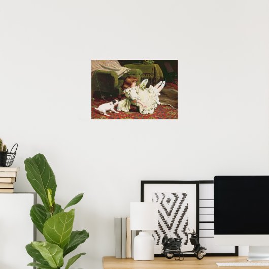 Tijd tot spel, 1886 poster (Thuiskantoor)