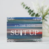 Tijd tot uitrusten kaart (Staand voorkant)