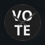 Tijd tot VoTE Ronde Klok<br><div class="desc">Ik wil u graag gelukwensen met uw enthousiasme om mensen te laten registreren om met deze STEMklok te stemmen.</div>