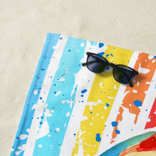 Tijd tot wasdoek strandlaken (In situ)