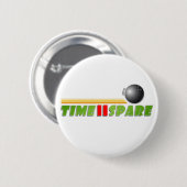 Tijd twee reserveButton Ronde Button 5,7 Cm (Voorkant /achterkant)