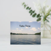 Tijd uit briefkaart (Staand voorkant)