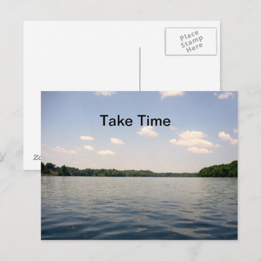 Tijd uit briefkaart (Voorkant / Achterkant)