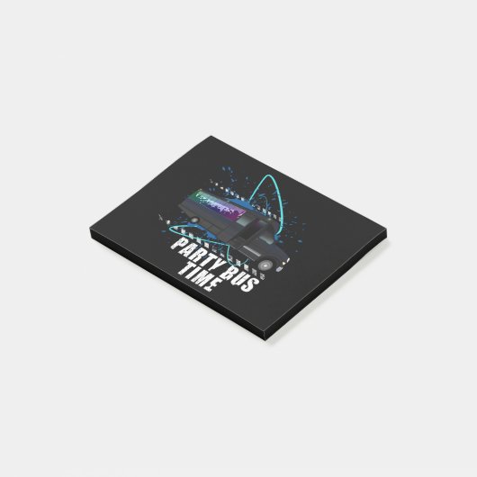 Tijd van batchtijd post-it® notes (Schuin)