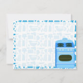 Tijd van de opwarming van de aarde kaart (Achterkant)