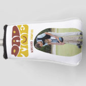 TIJD VAN DE PAPA DROOM GROOT TRENDY ONTWERP GOLFHEADCOVER (Voorkant)