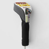 TIJD VAN DE PAPA DROOM GROOT TRENDY ONTWERP GOLFHEADCOVER (Schuin)