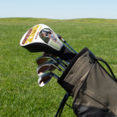 TIJD VAN DE PAPA DROOM GROOT TRENDY ONTWERP GOLFHEADCOVER (Insitu)