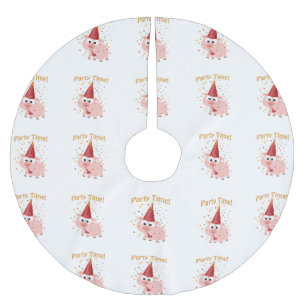 Tijd van de partij: afbeelding kerstboom rok