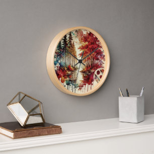 Tijd van de seizoenen Artistieke Muur